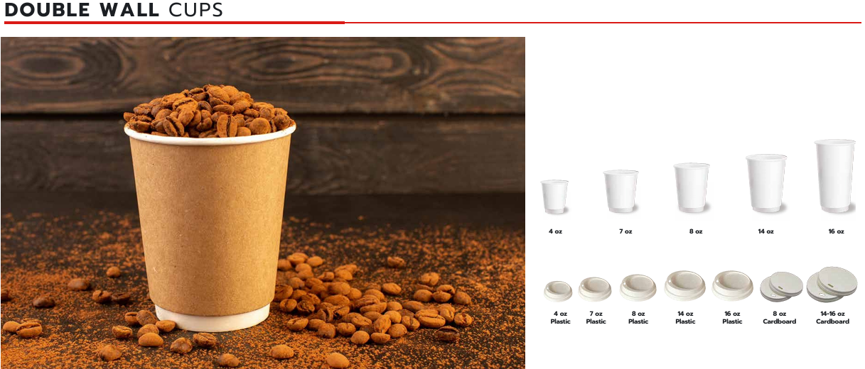 double wall cups